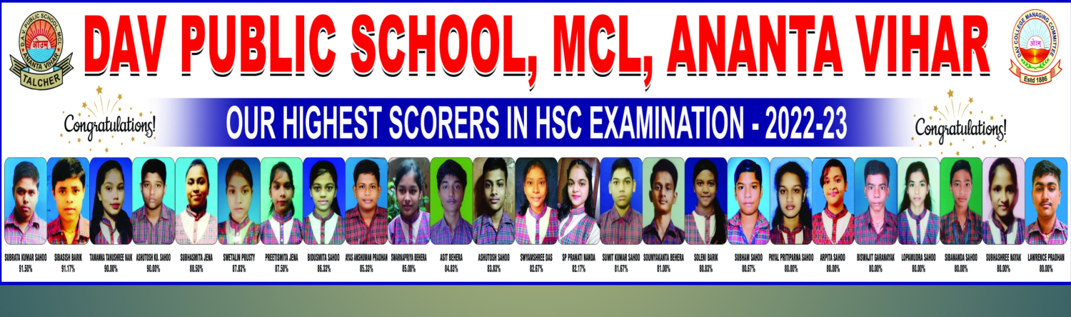 TOPPERS IN AHSC EXAM